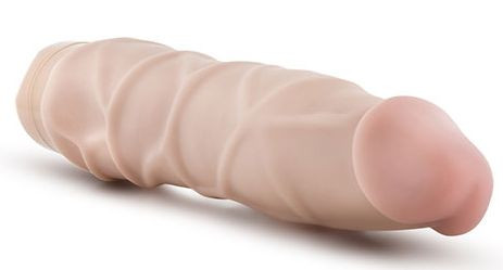 Телесный вибратор Cock Vibe 1 - 22,8 см. Телесный вибратор Cock Vibe 1 - 22,8 см.