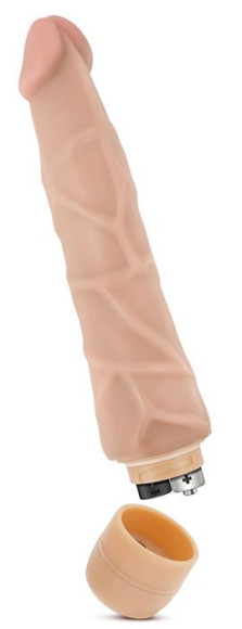 Телесный вибратор Cock Vibe 1 - 22,8 см. Телесный вибратор Cock Vibe 1 - 22,8 см.