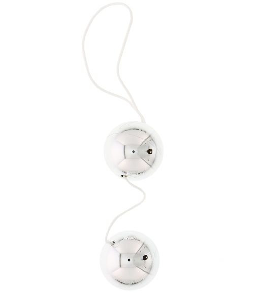 Серебристые шарики VIBRATONE DUO BALLS SILVER BLISTERCARD Серебристые шарики VIBRATONE DUO BALLS SILVER BLISTERCARD