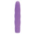 Фиолетовый вибратор со спиралевидным рельефом TWIRLY VIBE SILICONE - 19 см.