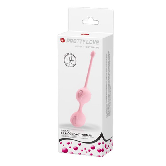 Нежно-розовые вагинальные шарики Kegel Tighten Up I Нежно-розовые вагинальные шарики Kegel Tighten Up I