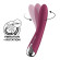 Малиновый вибратор-ротатор Spinning Vibe 1 - 18 см. Малиновый вибратор-ротатор Spinning Vibe 1 - 18 см.