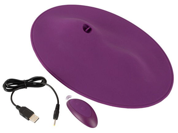 Фиолетовая подушка-вибромассажер Vibepad 2 Фиолетовая подушка-вибромассажер Vibepad 2