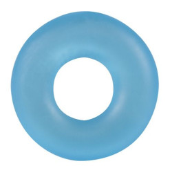 Голубое эрекционное кольцо Stretchy Cockring Голубое эрекционное кольцо Stretchy Cockring