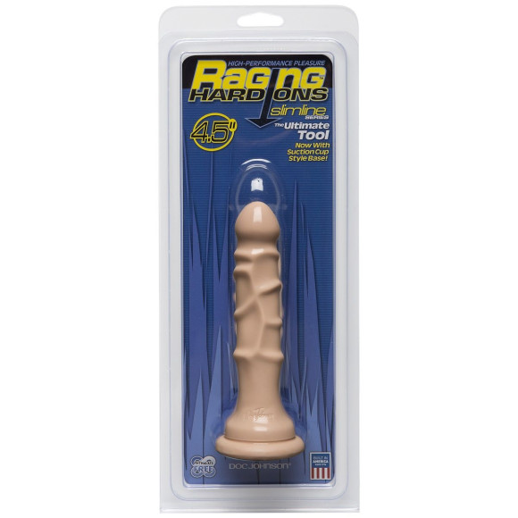Анальный фаллос Raging Hard-Ons Slimline with Suction Cup 4.5 Dong - 15,5 см. Анальный фаллос Raging Hard-Ons Slimline with Suction Cup 4.5 Dong - 15,5 см.
