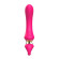 Розовый изогнутый вибромассажер Moon Vibrator - 21,1 см. Розовый изогнутый вибромассажер Moon Vibrator - 21,1 см.