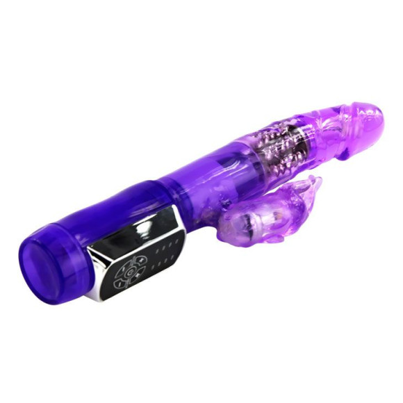 Фиолетовый ротатор Passionate Baron - 21,5 см. Фиолетовый ротатор Passionate Baron - 21,5 см.