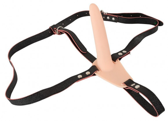 Телесный поясной страпон с вибрацией Vibrating Strap-On - 15,7 см. Телесный поясной страпон с вибрацией Vibrating Strap-On - 15,7 см.