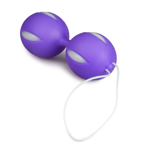 Фиолетовые вагинальные шарики Wiggle Duo Фиолетовые вагинальные шарики Wiggle Duo