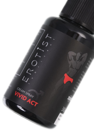 Возбуждающий крем-спрей для мужчин Erotist Vivid Act - 30 мл. Возбуждающий крем-спрей для мужчин Erotist Vivid Act - 30 мл.