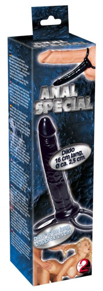 Насадка Anal Special для двойного проникновения - 16 см. Насадка Anal Special для двойного проникновения - 16 см.