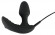 Черный вибростимулятор простаты Butt Plug с функцией расширения - 10,7 см. Черный вибростимулятор простаты Butt Plug с функцией расширения - 10,7 см.
