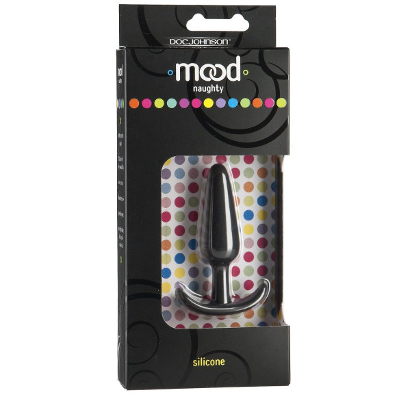 Анальная пробка для ношения Mood Naughty 3 Silicone - 7,6 см. Анальная пробка для ношения Mood Naughty 3 Silicone - 7,6 см.