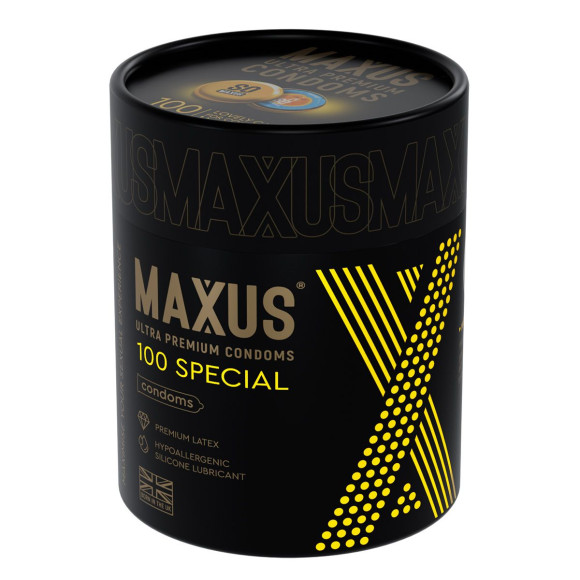 Текстурированные презервативы в кейсе MAXUS So Much Sex - 100 шт. Текстурированные презервативы в кейсе MAXUS So Much Sex - 100 шт.