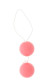 Розовые вагинальные шарики Vibratone DUO-BALLS Розовые вагинальные шарики Vibratone DUO-BALLS