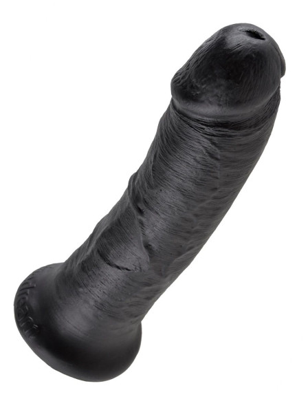 Чёрный фаллоимитатор 8 Cock - 20,3 см. Чёрный фаллоимитатор 8 Cock - 20,3 см.