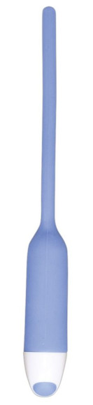 Голубой вибратор для уретры Dilator Vibe - 19 см. Голубой вибратор для уретры Dilator Vibe - 19 см.
