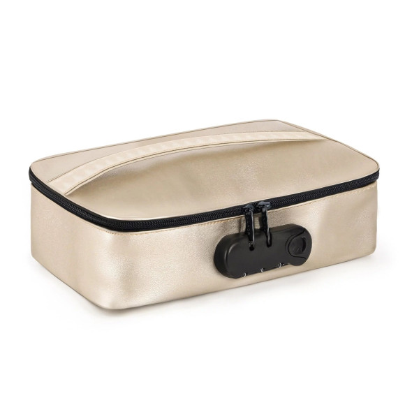 Золотистая сумочка для хранения игрушек Discreet Box Золотистая сумочка для хранения игрушек Discreet Box