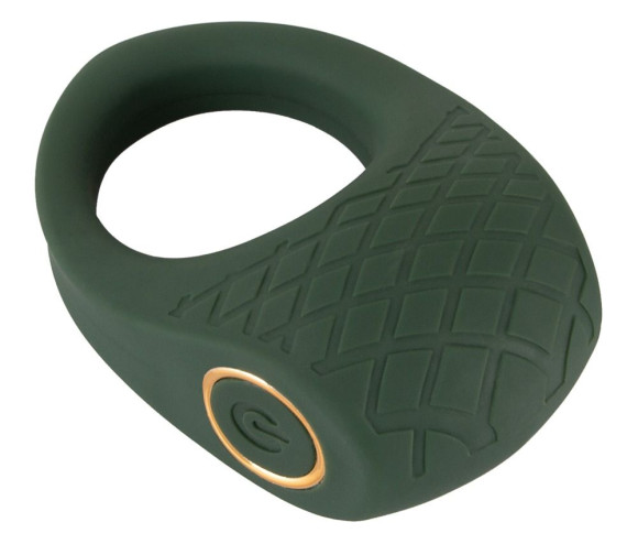 Зеленое эрекционное виброкольцо Luxurious Vibro Cock Ring Зеленое эрекционное виброкольцо Luxurious Vibro Cock Ring