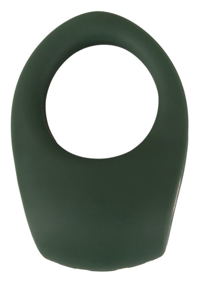 Зеленое эрекционное виброкольцо Luxurious Vibro Cock Ring Зеленое эрекционное виброкольцо Luxurious Vibro Cock Ring