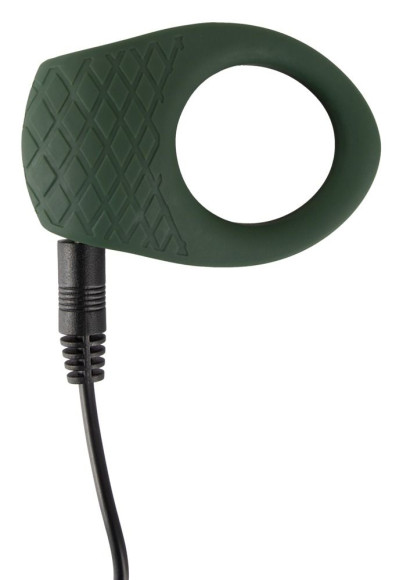 Зеленое эрекционное виброкольцо Luxurious Vibro Cock Ring Зеленое эрекционное виброкольцо Luxurious Vibro Cock Ring