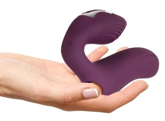 Фиолетовая вибронасадка на палец Helping Hand Фиолетовая вибронасадка на палец Helping Hand