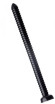 Черный анальный стимулятор-гигант Hosed Ribbed Anal Snake Dildo - 50,8 см. Черный анальный стимулятор-гигант Hosed Ribbed Anal Snake Dildo - 50,8 см.