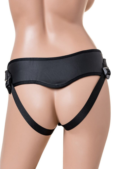 Женский страпон с вагинальной пробкой Woman Strap - 18 см. Женский страпон с вагинальной пробкой Woman Strap - 18 см.