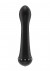 Вибратор с кристаллами The Diamond Black - 16,5 см.