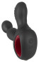 Черный вибромассажер простаты с нагревом и ротацией Prostate Plug - 14,5 см. Черный вибромассажер простаты с нагревом и ротацией Prostate Plug - 14,5 см.