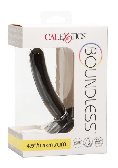 Черный анальный стимулятор Boundless 4.5” Slim Probe - 11,5 см. Черный анальный стимулятор Boundless 4.5” Slim Probe - 11,5 см.