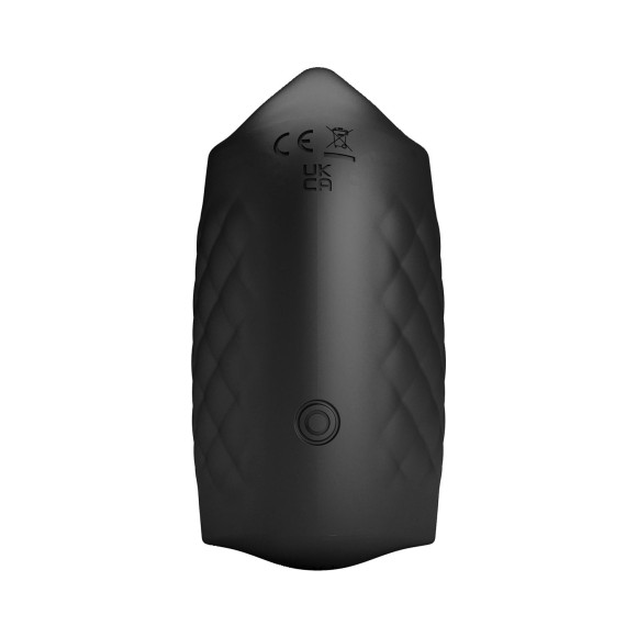 Черный мастурбатор с вибростимуляцией головки Black Glans Trainer Черный мастурбатор с вибростимуляцией головки Black Glans Trainer