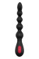 Черный вибромассажер для анальной стимуляции ANAL FLEXI BEADS - 21 см. Черный вибромассажер для анальной стимуляции ANAL FLEXI BEADS - 21 см.