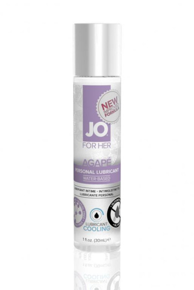 Женский охлаждающий лубрикант на водной основе JO AGAPE LUBRICANT COOLING - 30 мл. Женский охлаждающий лубрикант на водной основе JO AGAPE LUBRICANT COOLING - 30 мл.
