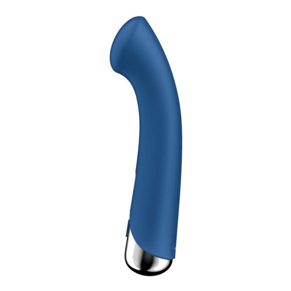Синий вибратор для G-стимуляции Spinning G-Spot 1 - 17 см. Синий вибратор для G-стимуляции Spinning G-Spot 1 - 17 см.