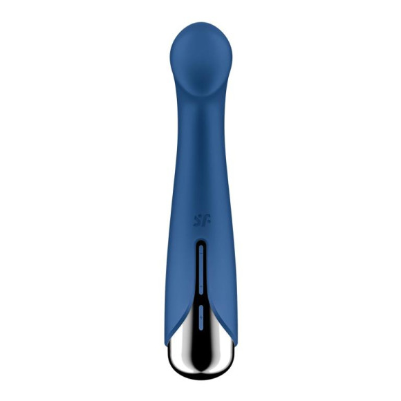 Синий вибратор для G-стимуляции Spinning G-Spot 1 - 17 см. Синий вибратор для G-стимуляции Spinning G-Spot 1 - 17 см.