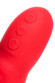 Красный вибратор Redli с двигающейся головкой - 21 см. Красный вибратор Redli с двигающейся головкой - 21 см.
