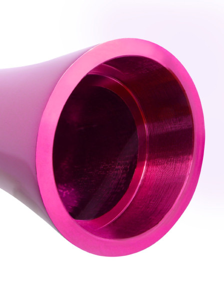 Алюминиевый рельефный вибратор PINK SMALL - 7,5 см. Алюминиевый рельефный вибратор PINK SMALL - 7,5 см.