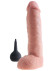 Телесный фаллоимитатор с функцией семяизвержения 11 Squirting Cock with balls - 27,9 см. Телесный фаллоимитатор с функцией семяизвержения 11 Squirting Cock with balls - 27,9 см.