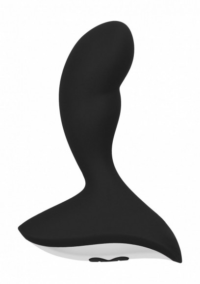 Чёрный анальный вибростимулятор Geron Anal Vibrator Чёрный анальный вибростимулятор Geron Anal Vibrator