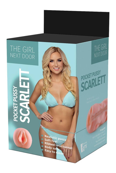 Телесный мастурбатор-вагина Scarlett Телесный мастурбатор-вагина Scarlett