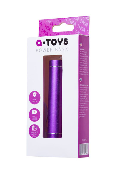 Портативное зарядное устройство A-toys 2400 mAh microUSB Портативное зарядное устройство A-toys 2400 mAh microUSB