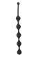Чёрная анальная цепочка Five Beads Anal - 28,1 см. Чёрная анальная цепочка Five Beads Anal - 28,1 см.