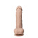 Телесный фаллоимитатор на присоске Real Skin Model 1 - 17,8 см.