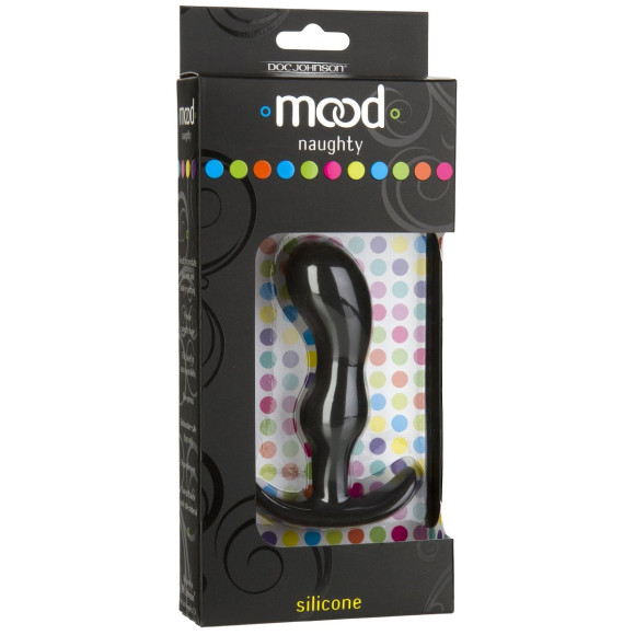 Анальная пробка для ношения Mood Naughty 2 3.5 Silicone - 8,9 см. Анальная пробка для ношения Mood Naughty 2 3.5 Silicone - 8,9 см.