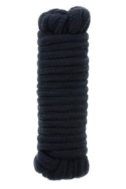 Чёрная веревка для связывания Love Rope - 5 м. Чёрная веревка для связывания Love Rope - 5 м.