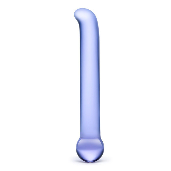 Гладкий стеклянный стимулятор G-Spot Tickler - 17 см. Гладкий стеклянный стимулятор G-Spot Tickler - 17 см.