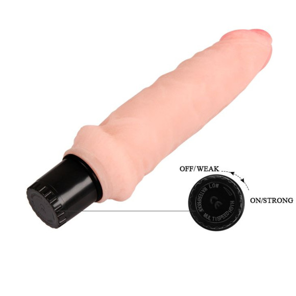 Вибратор телесного цвета Realistic Cock Vibe - 15,5 см. Вибратор телесного цвета Realistic Cock Vibe - 15,5 см.