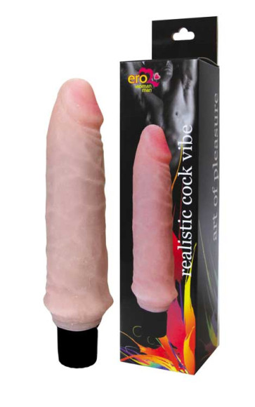 Вибратор телесного цвета Realistic Cock Vibe - 15,5 см. Вибратор телесного цвета Realistic Cock Vibe - 15,5 см.