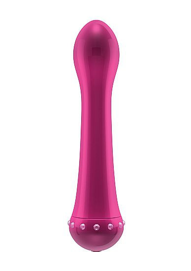 Вибратор с кристаллами The Diamond Pink - 16,5 см. Вибратор с кристаллами The Diamond Pink - 16,5 см.